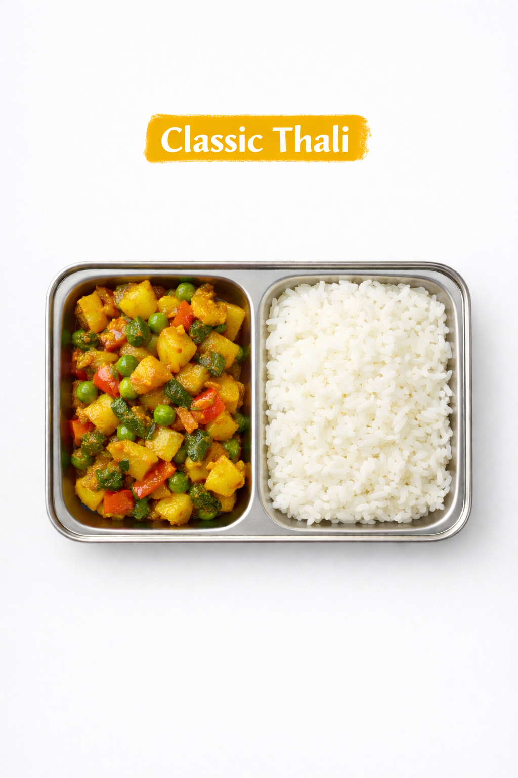 Classic thali.